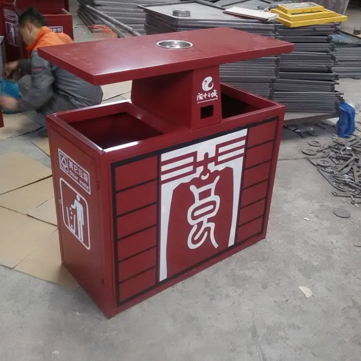 仿古中國風垃圾桶FG-1003